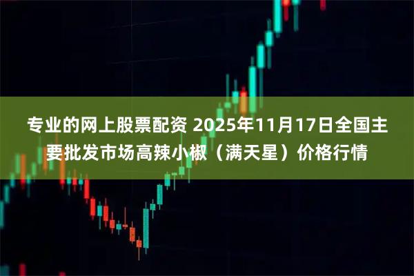 专业的网上股票配资 2025年11月17日全国主要批发市场高辣小椒（满天星）价格行情