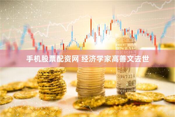手机股票配资网 经济学家高善文去世